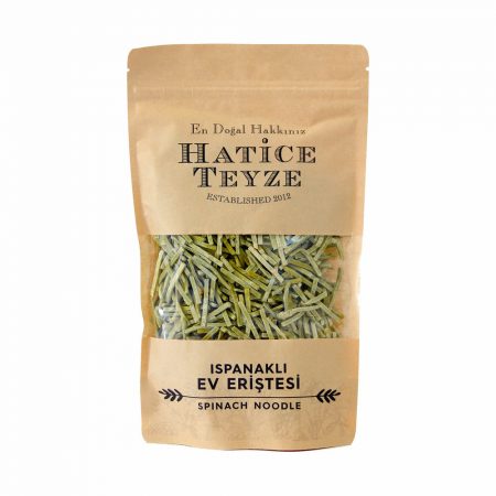 Hatice Teyze Homemade Spinach Noodles (Ispanakli Ev Eristesi) 250 g