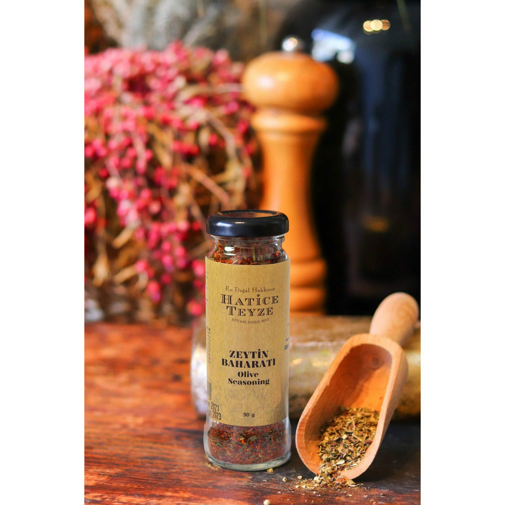 Hatice Teyze Olive Seasoning (Zeytin Baharati) 50 g_63075df93770b.jpeg Hatice Teyze Olive Seasoning (Zeytin Baharati) 50 g - Image 1