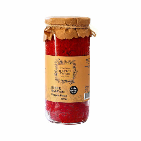 Hatice Teyze Pepper Paste (Biber Salcasi) 500 Gr