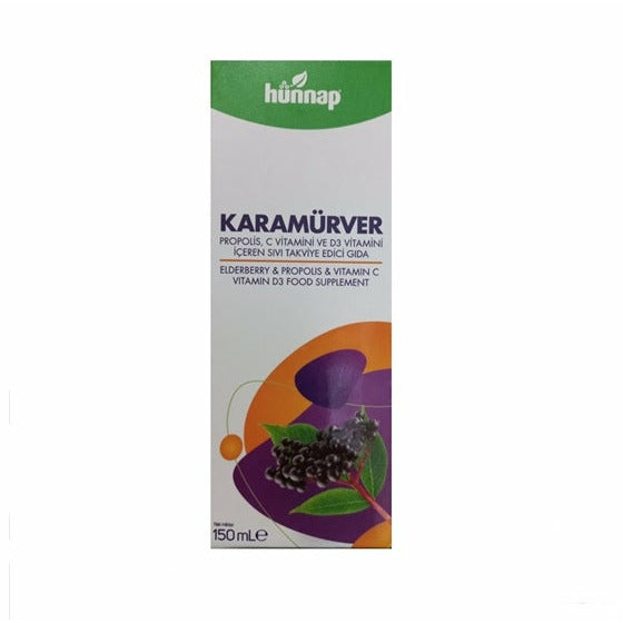 Hünnap Karamürver Propolis Vitamin C Syrup 150 ml_630766a9df2c6.jpeg Hünnap Karamürver Propolis Vitamin C Syrup 150 ml - Image 1