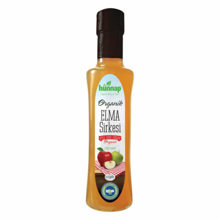 Hünnap Organik Elma Sirkesi (Organic Apple Cider Vinegar)  250 ml