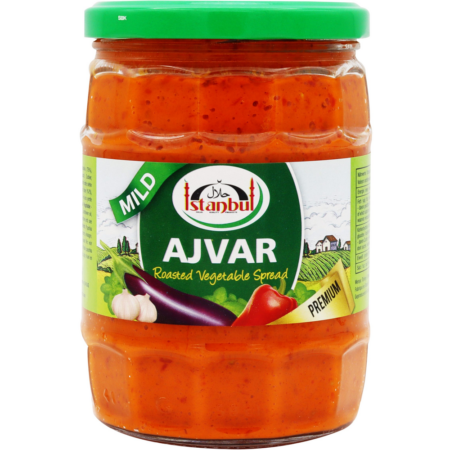 Istanbul Ajvar Premium Roasted Vegetable Spread Mild 535 Gr