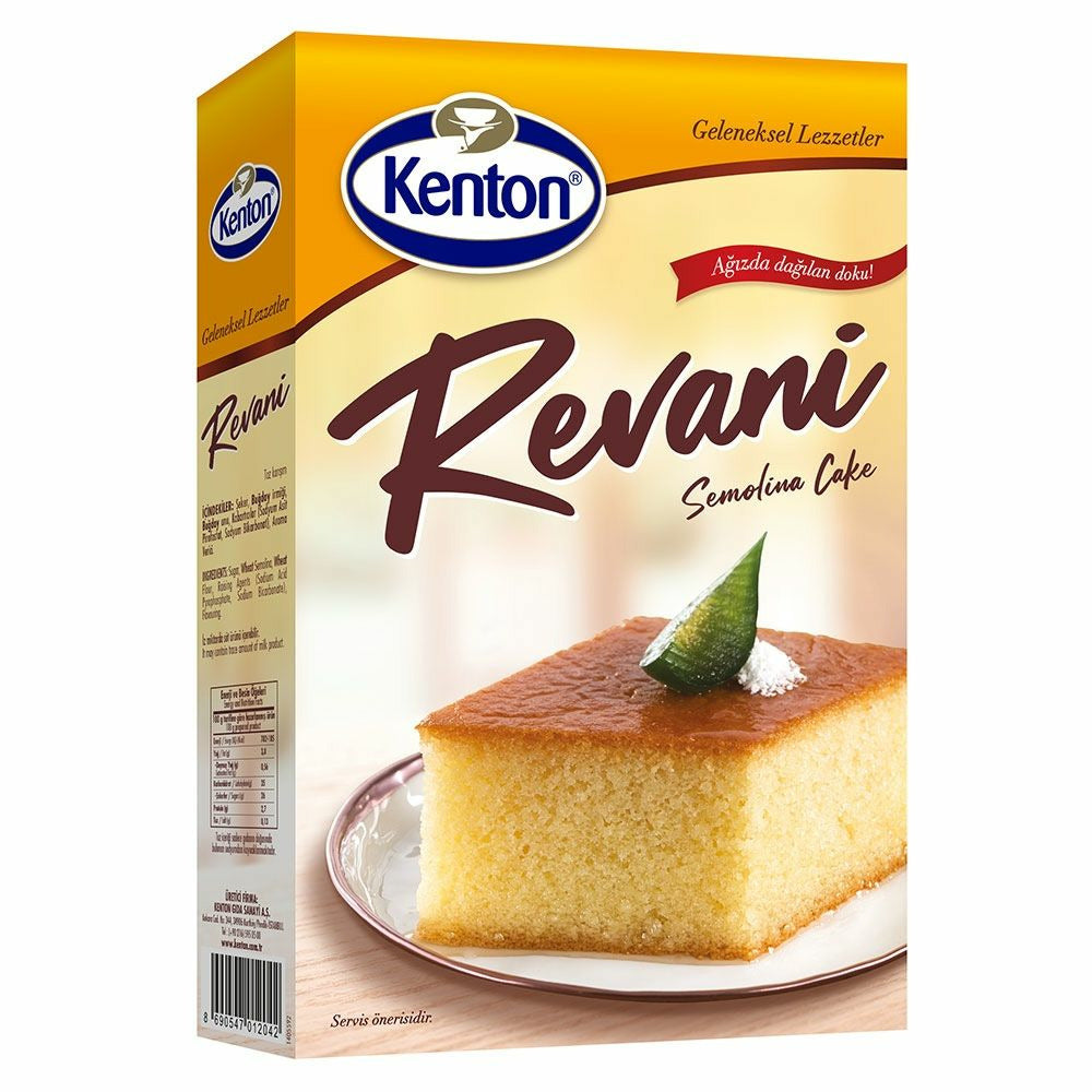 Kenton Sweet Semolina Cake (Revani) 500g_630766d5183f8.jpeg Kenton Sweet Semolina Cake (Revani) 500g - Image 1