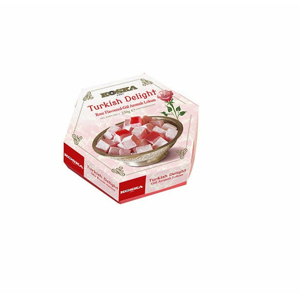 Koska Turkish Delight with Rose 250 G_6307614946734.jpeg Koska Turkish Delight with Rose 250 G - Image 1