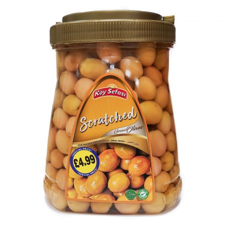 Köy Sefası Çizik Yeşil Zeytin 950 Gr