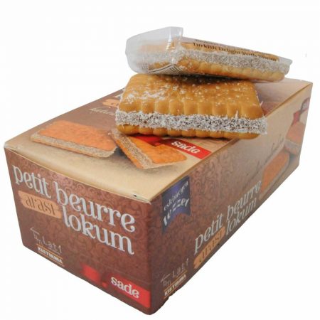 Lati Safranbolu Kistirma Turkish Delight with Biscuit 3*36g