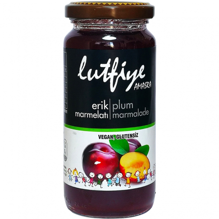 Lütfiye Amasra Organic Plum Marmalade (Organik Erik Marmelatı) 280g