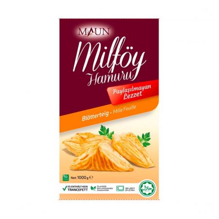 Maun Milfoy Puff Pastry 10 Pcs 1 kg