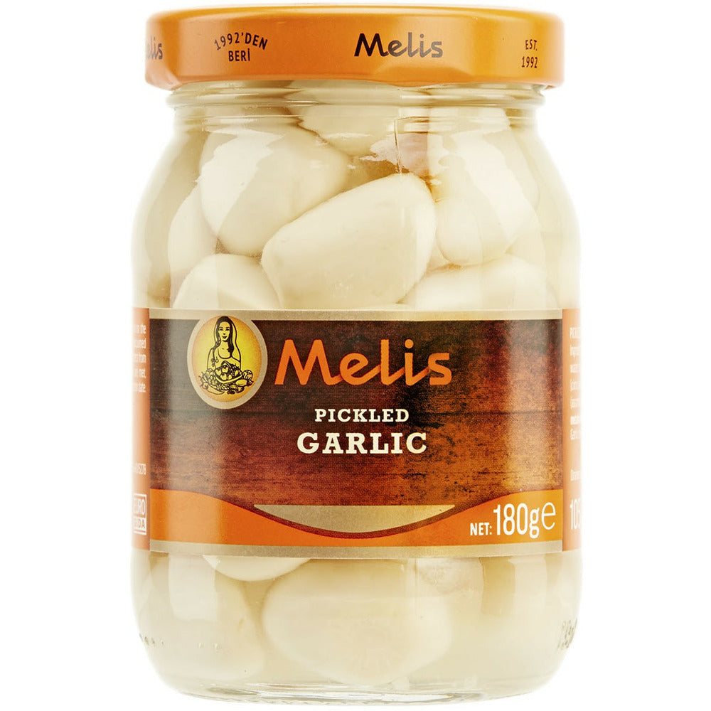 Melis Garlic Pickles 180 Ml_6307694492cb8.jpeg Melis Garlic Pickles 180 Ml - Image 1