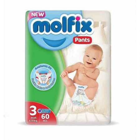 Molfix Pants 3 Midi 6-11 kg 60 Pcs