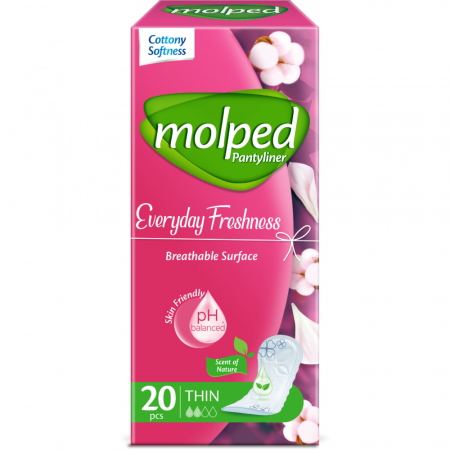 Molped Everyday Freshness (Scent of Nature) Thin 20 Pcs