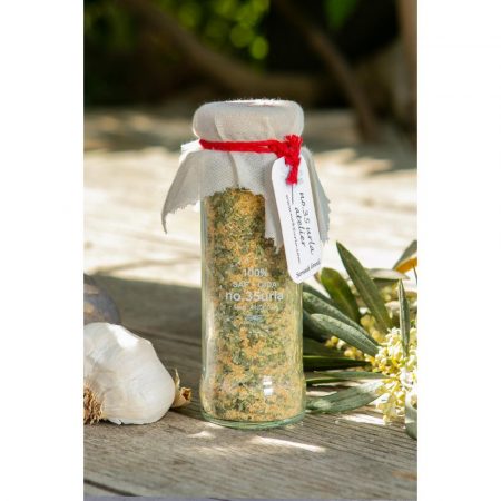 No 35 Urla Garlic Granul with Olive Leaf (Zeytin Yaprakli Sarmimsak Granul) 80gr