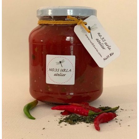 No 35 Urla Meksikan Rio Sos Ev Yapımı Doğal  (Meksican Rio Sauce Homemade Natural) 420 Gr