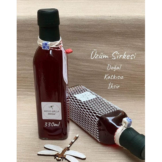 No 35 Urla Üzüm Sirkesi Ev Yapımı Doğal (Grape Vinegar Homemade Natural) 250 Ml_630767af07de9.jpeg No 35 Urla Üzüm Sirkesi Ev Yapımı Doğal (Grape Vinegar Homemade Natural) 250 Ml - Image 1