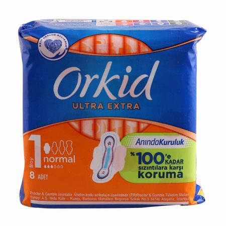 Orkid Daily Normal Sanitary Towel 8 pcs