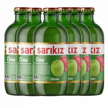 Sarikiz Mineral Water With Apple 6*250ml