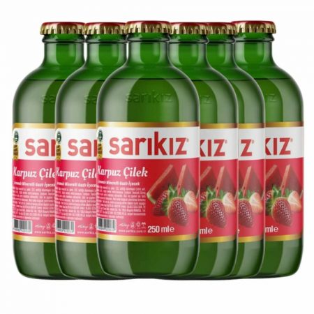 Sarikiz Mineral Water With  Watermelon&Strawberry  6*250ml