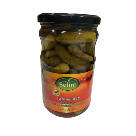 Selin Cornichon Pickles (Kornison Tursusu) 580g