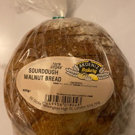 SOURDOUGH WALNUT BREAD 400GR