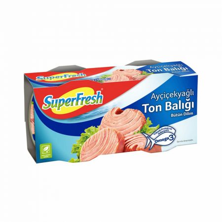 Superfresh Tuna Fish with Sunflower Oil 2*160G
