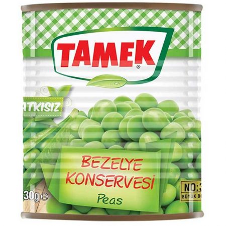 Tamek Peas (Bezelye Konservesi) Tin 830g