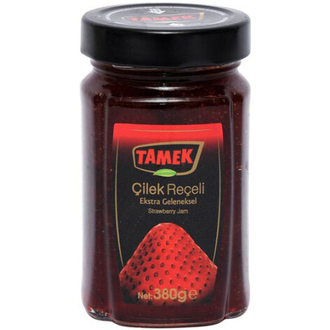 Tamek Strawberry (Cilek) Jam 380 Gr_630766c571da3.png Tamek Strawberry (Cilek) Jam 380 Gr - Image 1