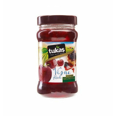 Tukas Sour Cherry Jam (Visne Receli) 380g_630757383ae61.jpeg Tukas Sour Cherry Jam (Visne Receli) 380g - Image 1