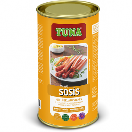 Tuna Canned Chicken Sausage (Tavuk Teneke Sosis) 250 gr