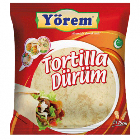 YOREM 12'S TORTILLA 25CM