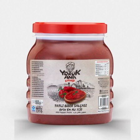 Yörük Ana Tatlı Biber Salçası (Mild Pepper Paste) 1650 Gr